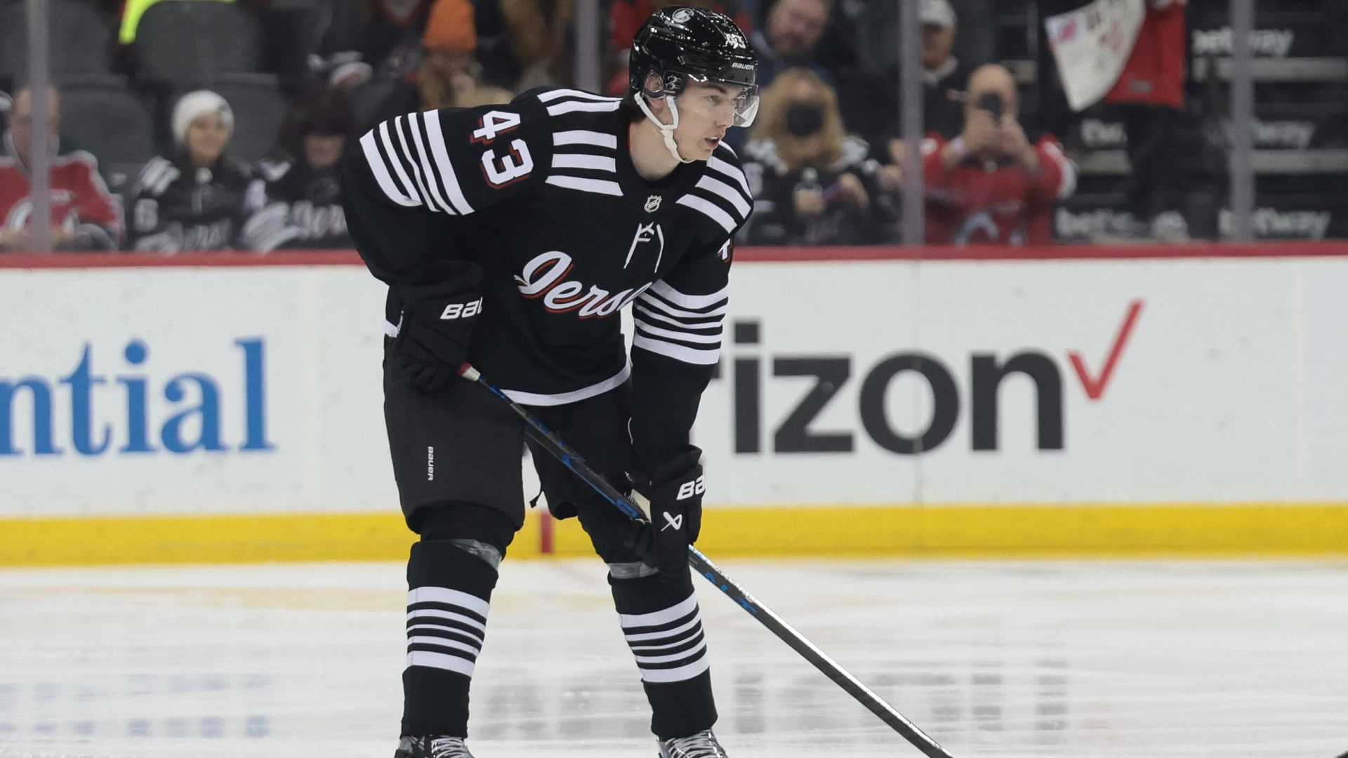 Luke Hughes to Make Devils Playoff Debut vs. Canes in Game 3