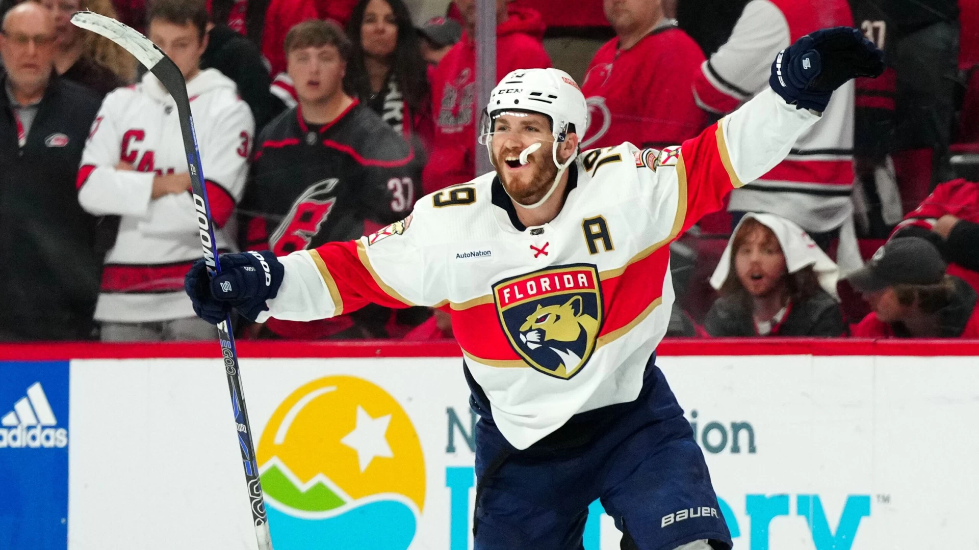 Panthers Down Hurricanes in 4OT, Take Game 1 of Eastern Conference Final