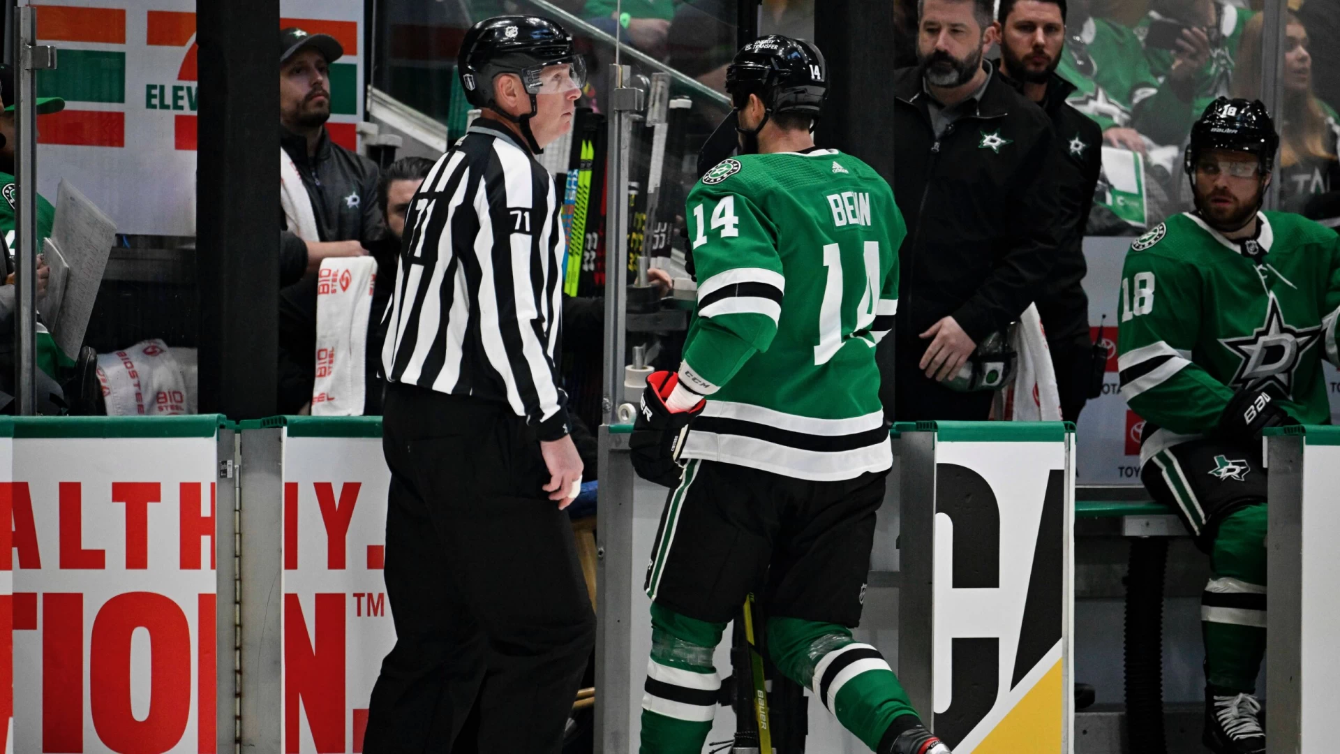 Peter DeBoer on Jamie Benn’s Ejection: ‘He Made a Mistake’