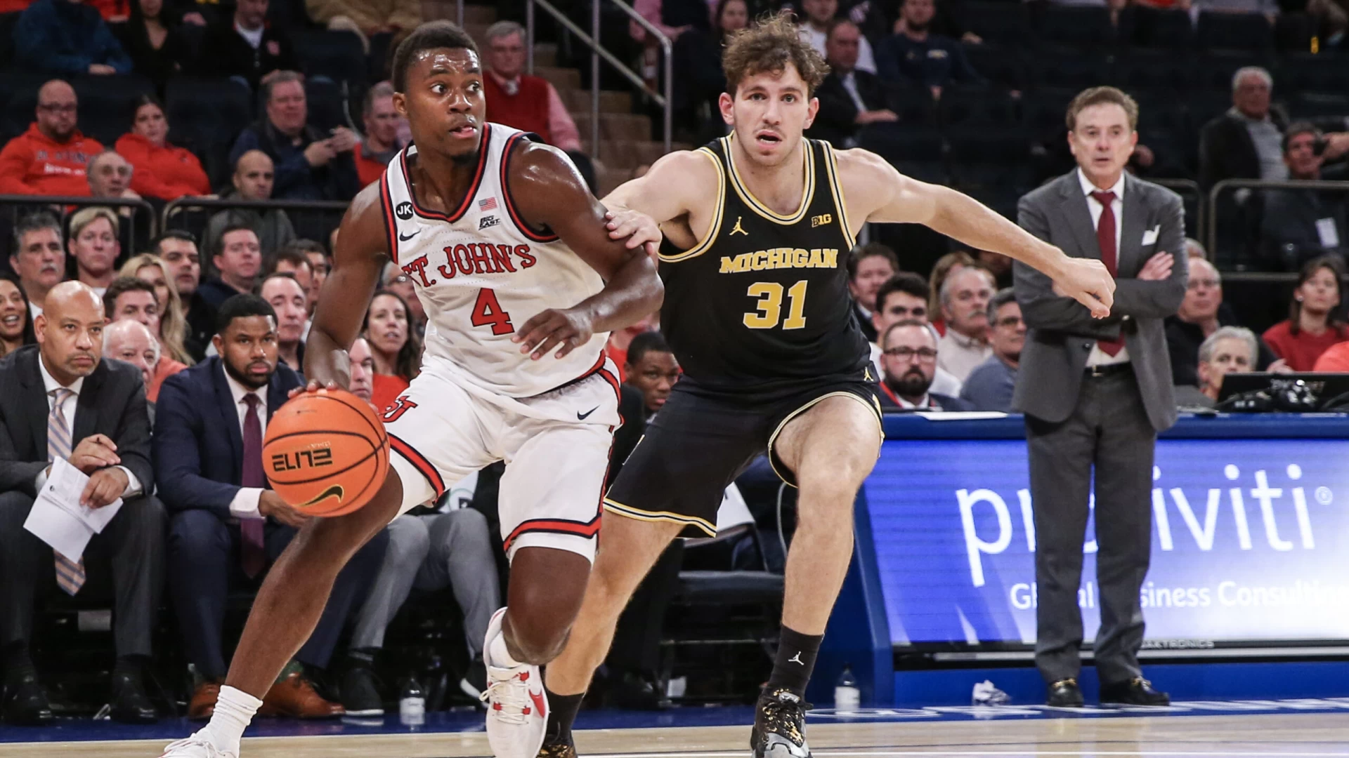 Wolverines Dominate Red Storm With Statement Victory
