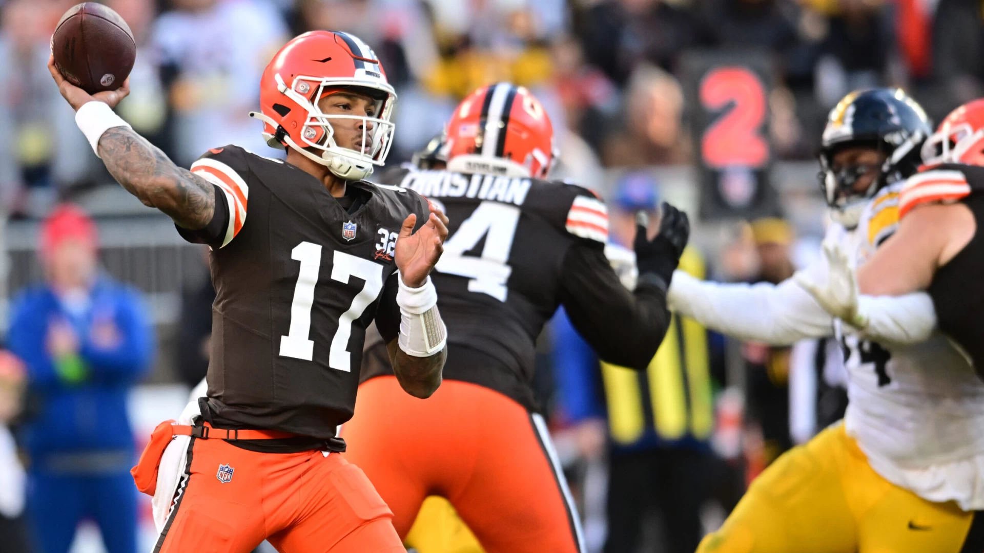 Last-Second Field Goal Helps Lead Browns Past Steelers