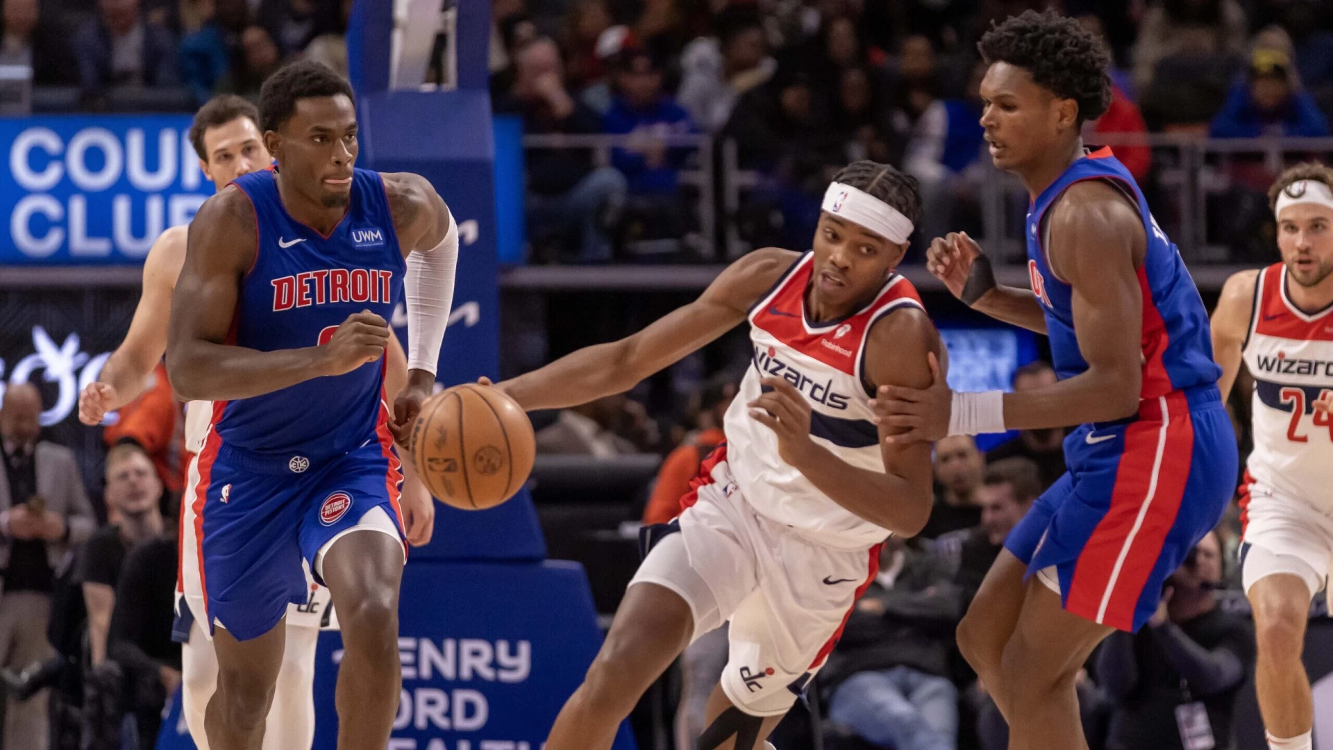 Washington Wizards End Losing Skid Against Detroit Pistons