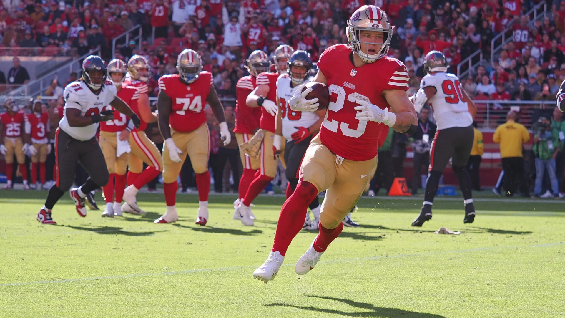 49ers’ Christian McCaffrey is a DFS Stud to Target Week 13