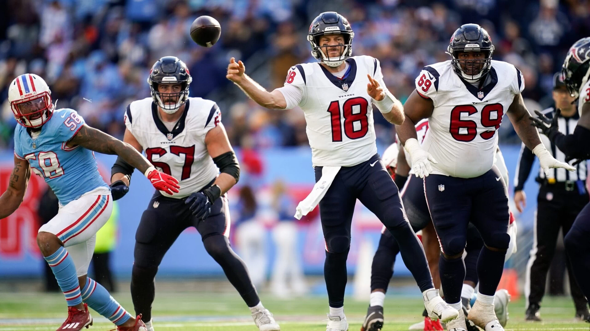 Texans Shock Titans in Overtime Thriller to Keep AFC Wild Card Hopes Alive