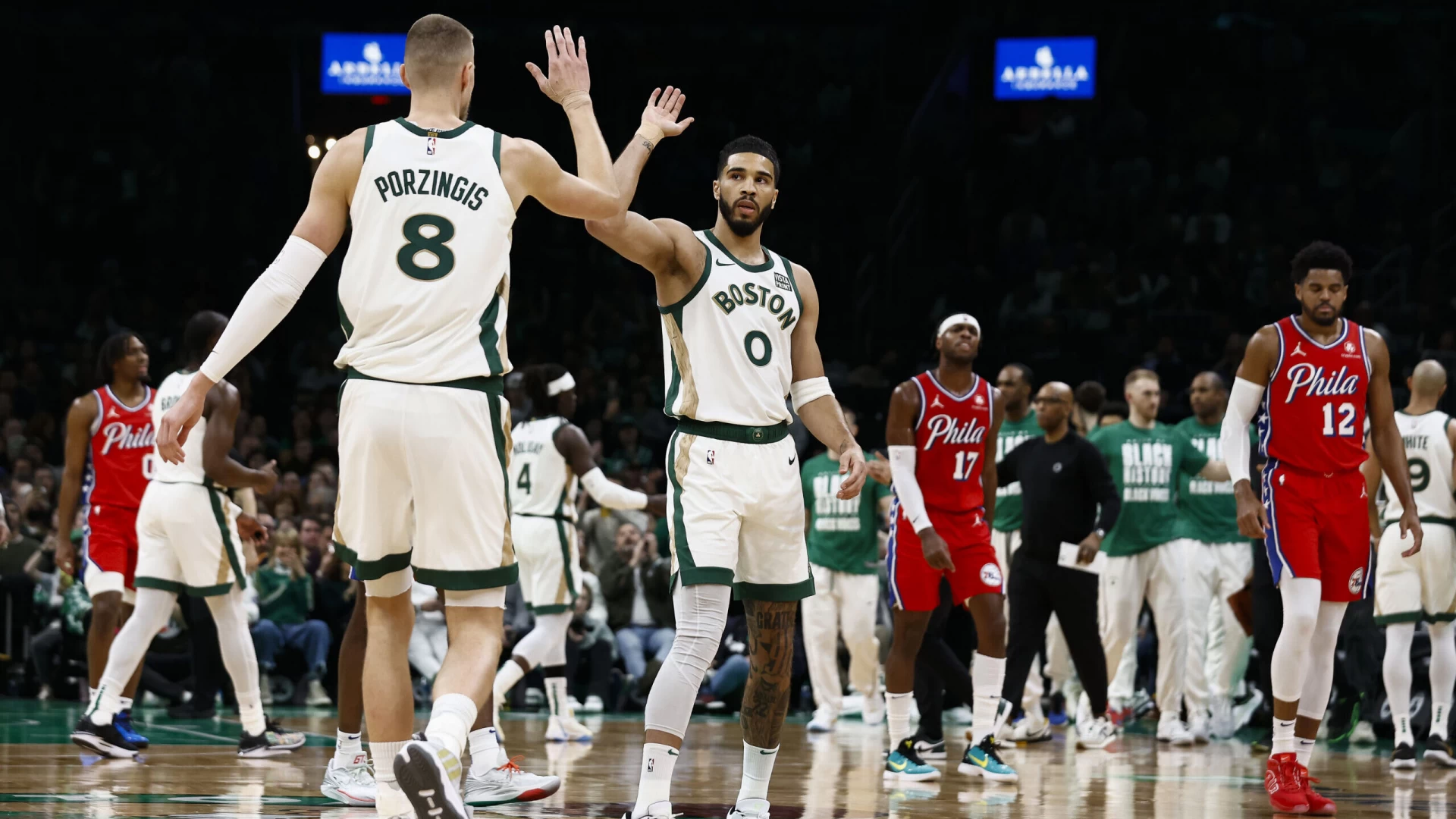 Boston Celtics Dominate Philadelphia 76ers with 18-Point Home Win