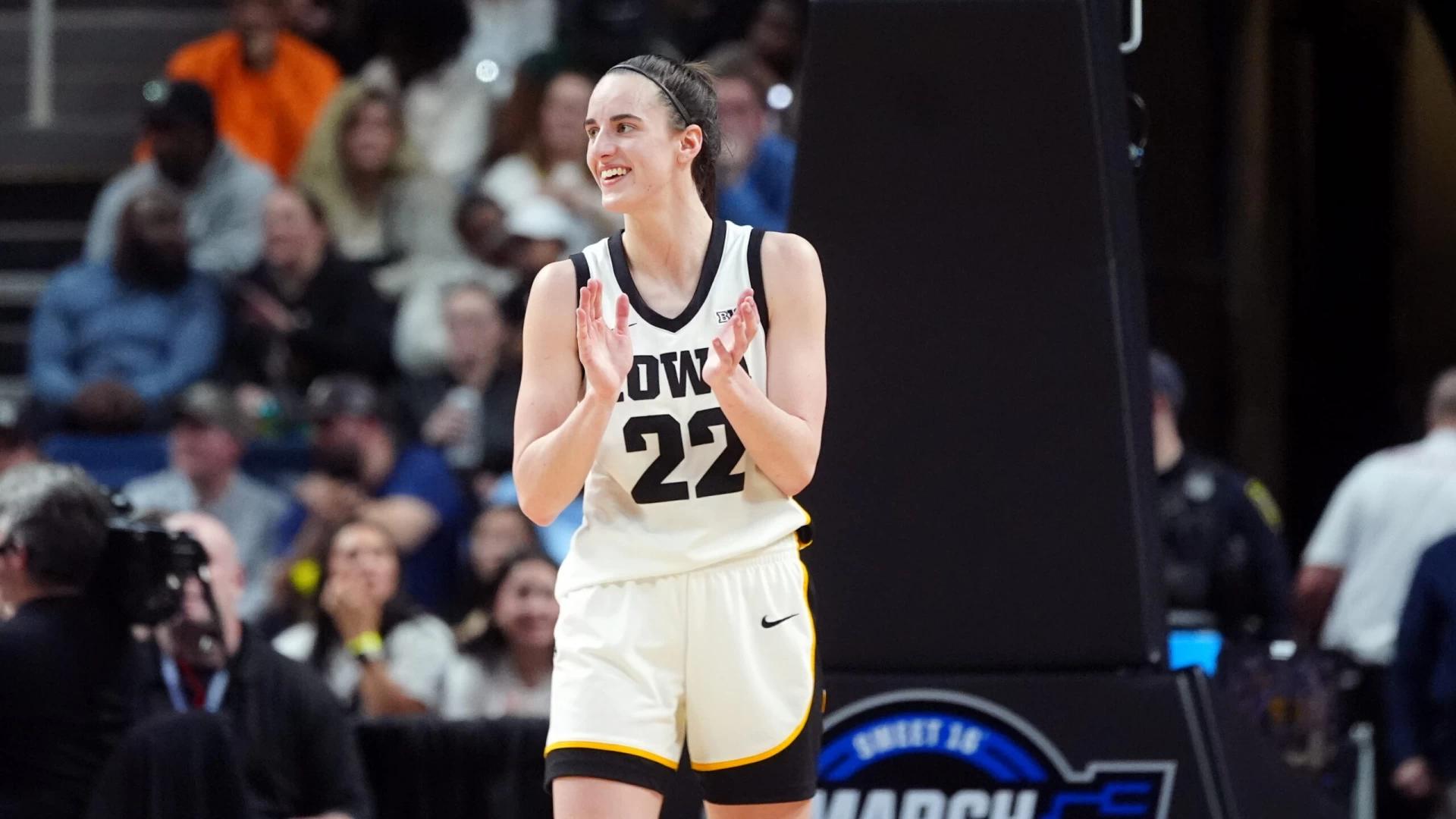 Caitlin Clark Leads Iowa to Victory Over LSU and Angel Reese