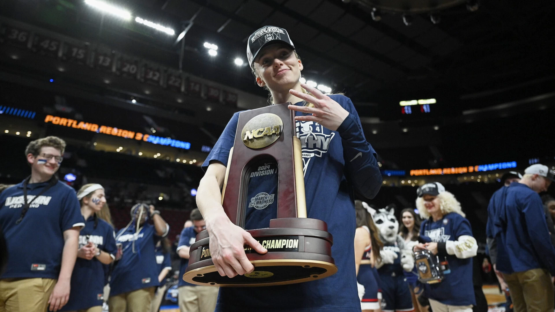 UConn Triumphs Over USC 80-73: Final Four Bound