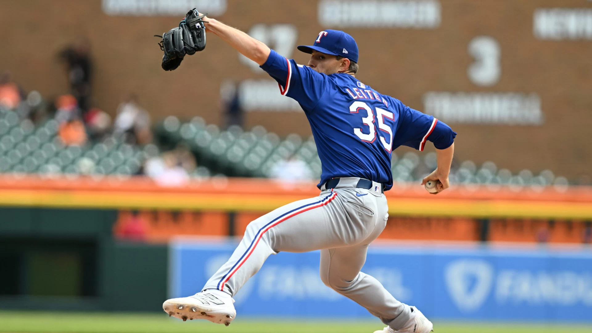 Leiter Lit Up in MLB Debut, Rangers Still Triumph