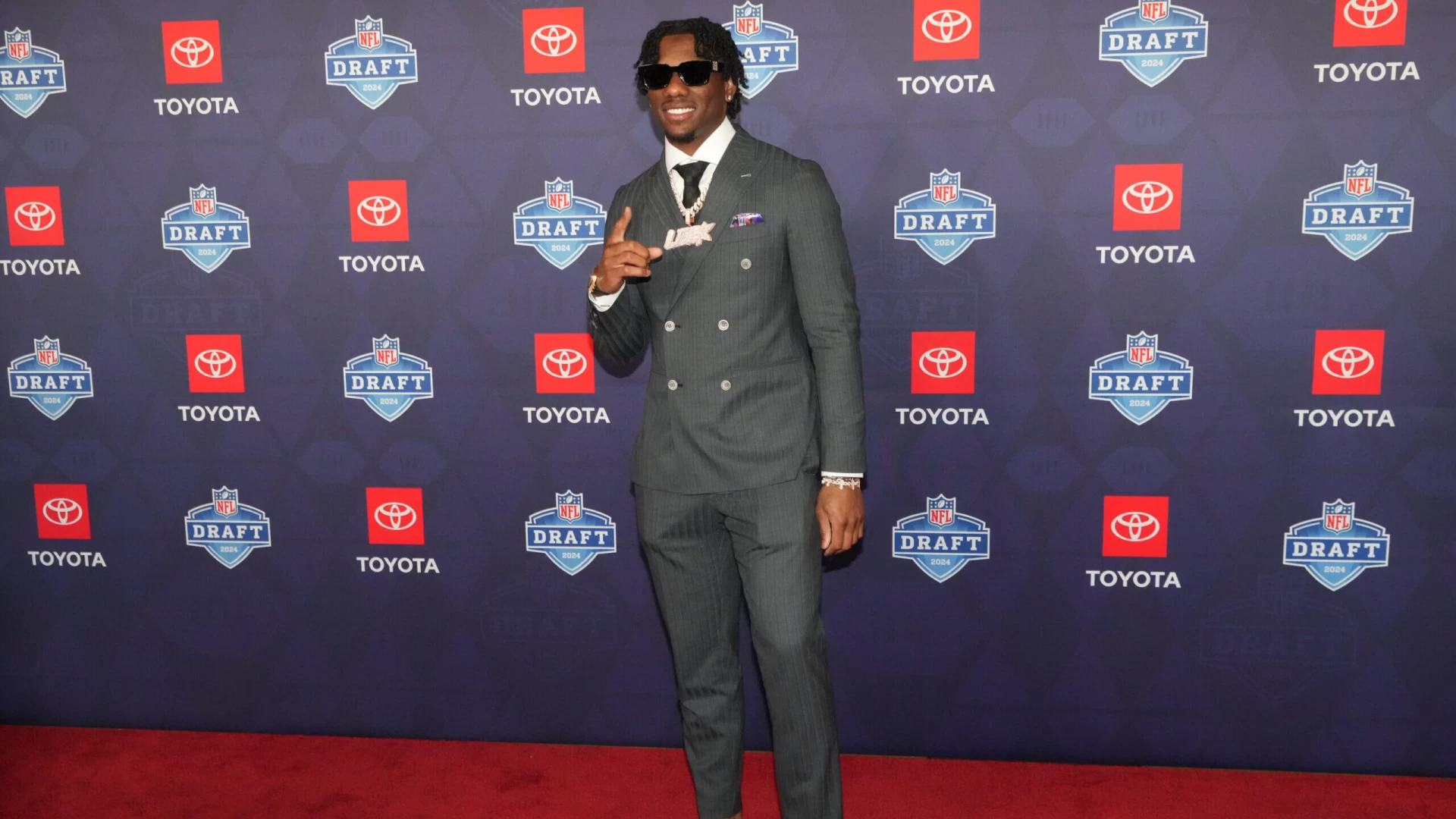 Malik Nabers Goes 6th Overall to New York Giants in 2024 NFL Draft
