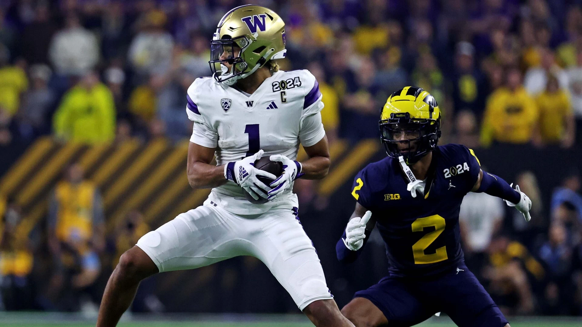 Rome Odunze Goes 9th Overall to Chicago Bears in 2024 NFL Draft