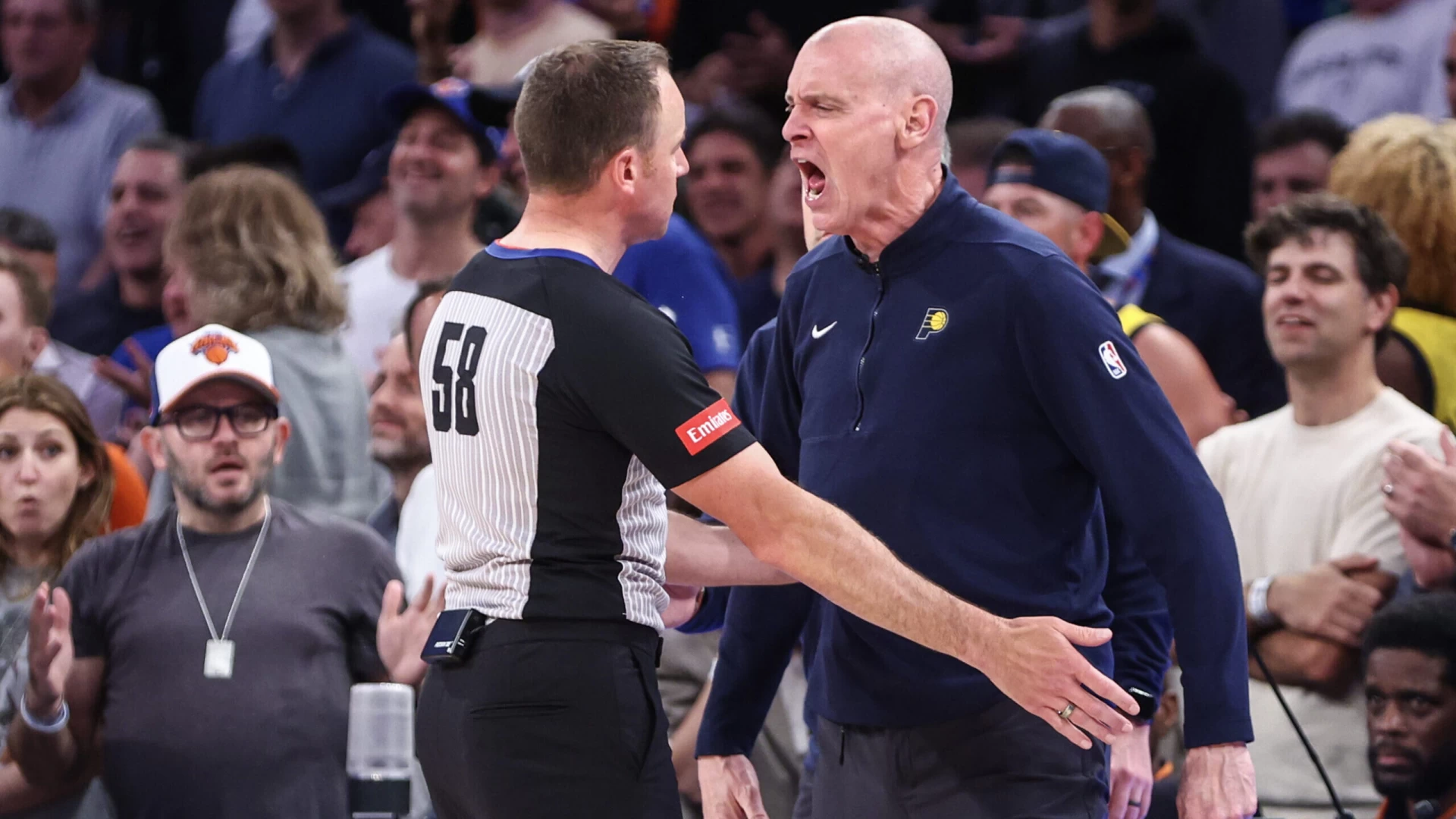 Coach Young Challenges Rick Carlisle’s Bias Claims After Pacers Game 2 Loss to Knicks