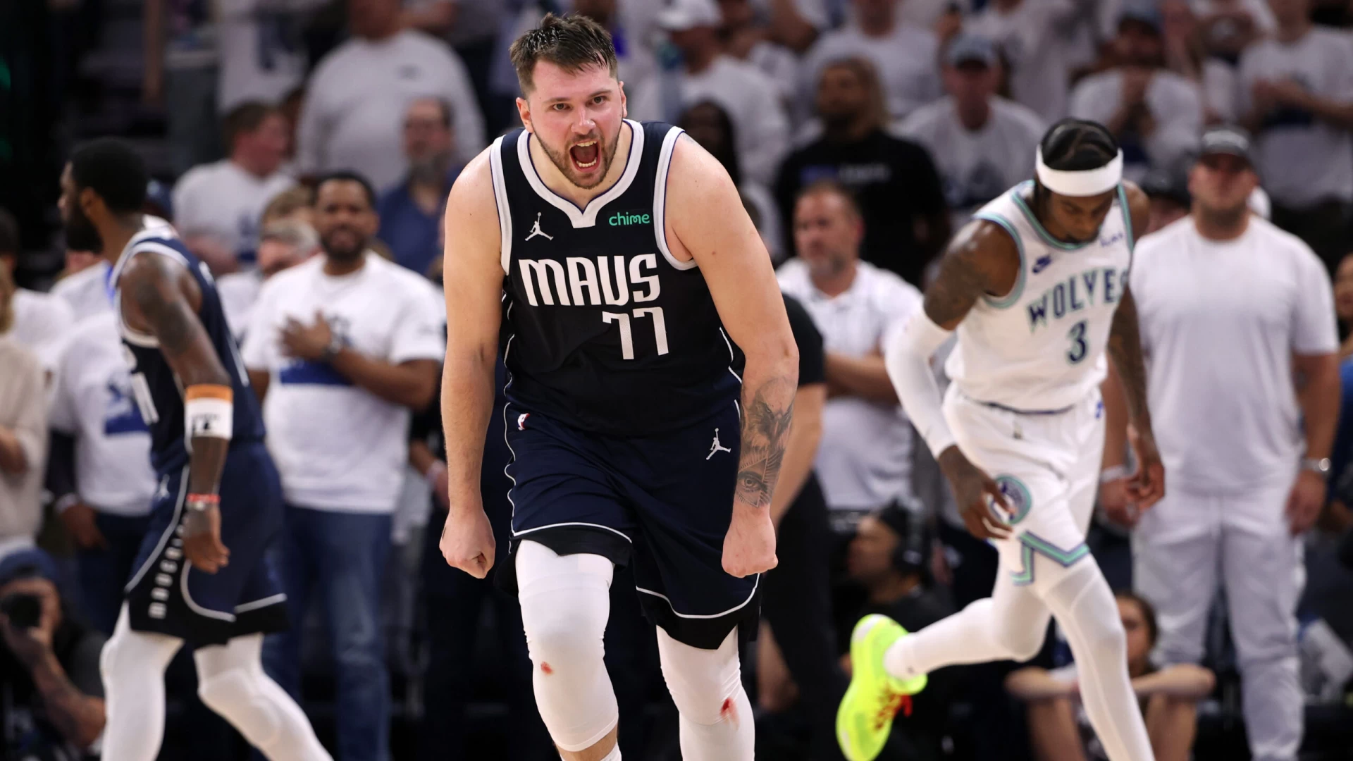 Luka Doncic Leads Mavericks to Game 1 Victory Over Timberwolves