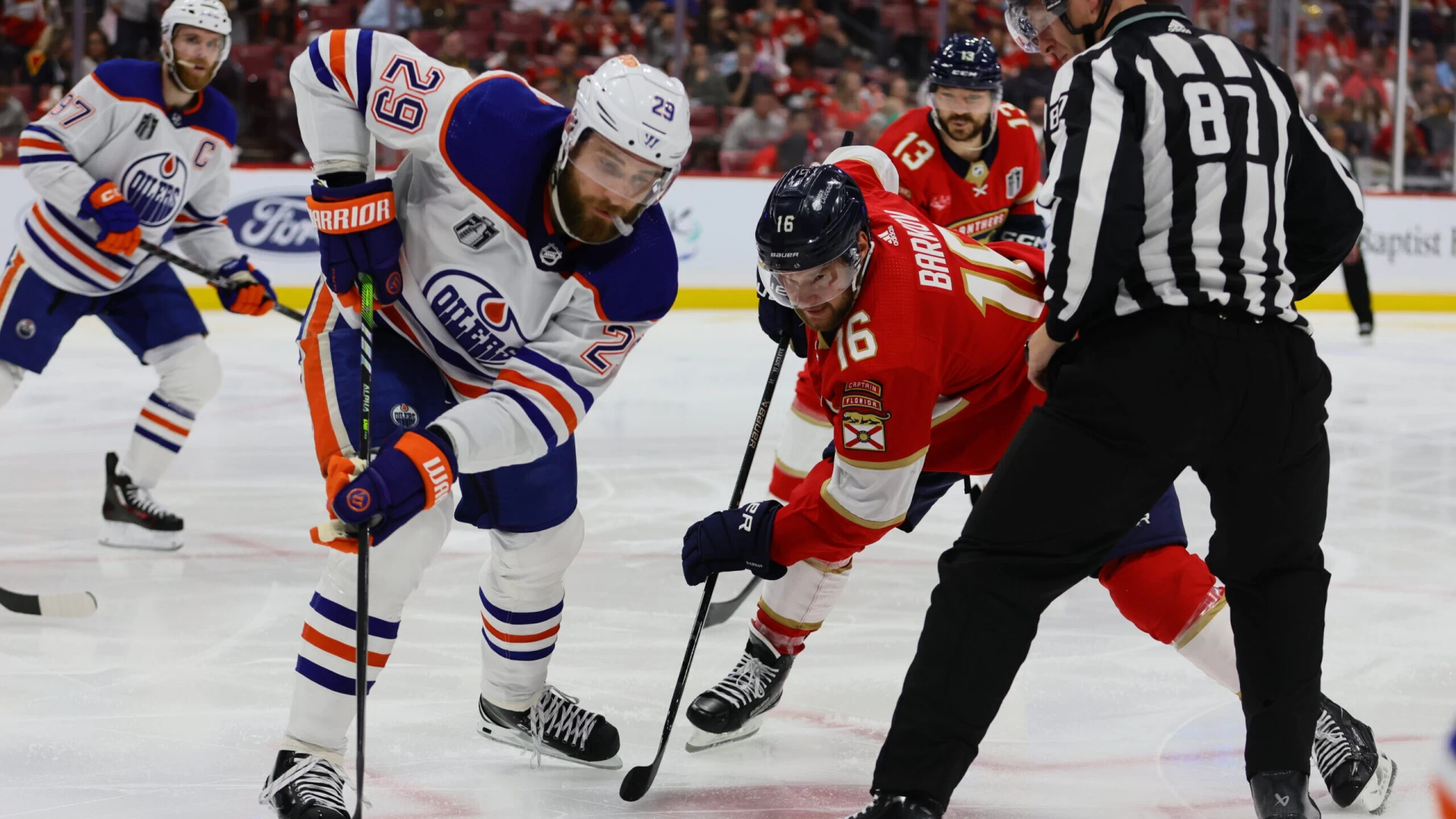 Leon Draisaitl’s Hit on Barkov Sparks Controversy in Stanley Cup Final