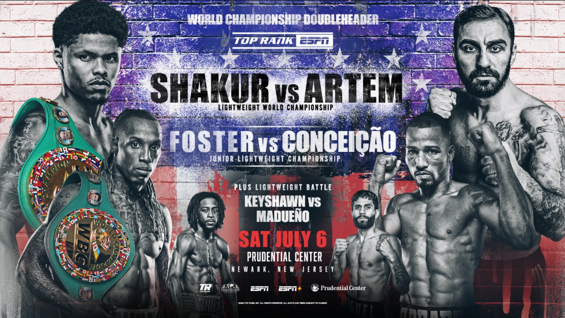 Where to Watch Top Rank Boxing This Weekend: Shakur vs. Artem