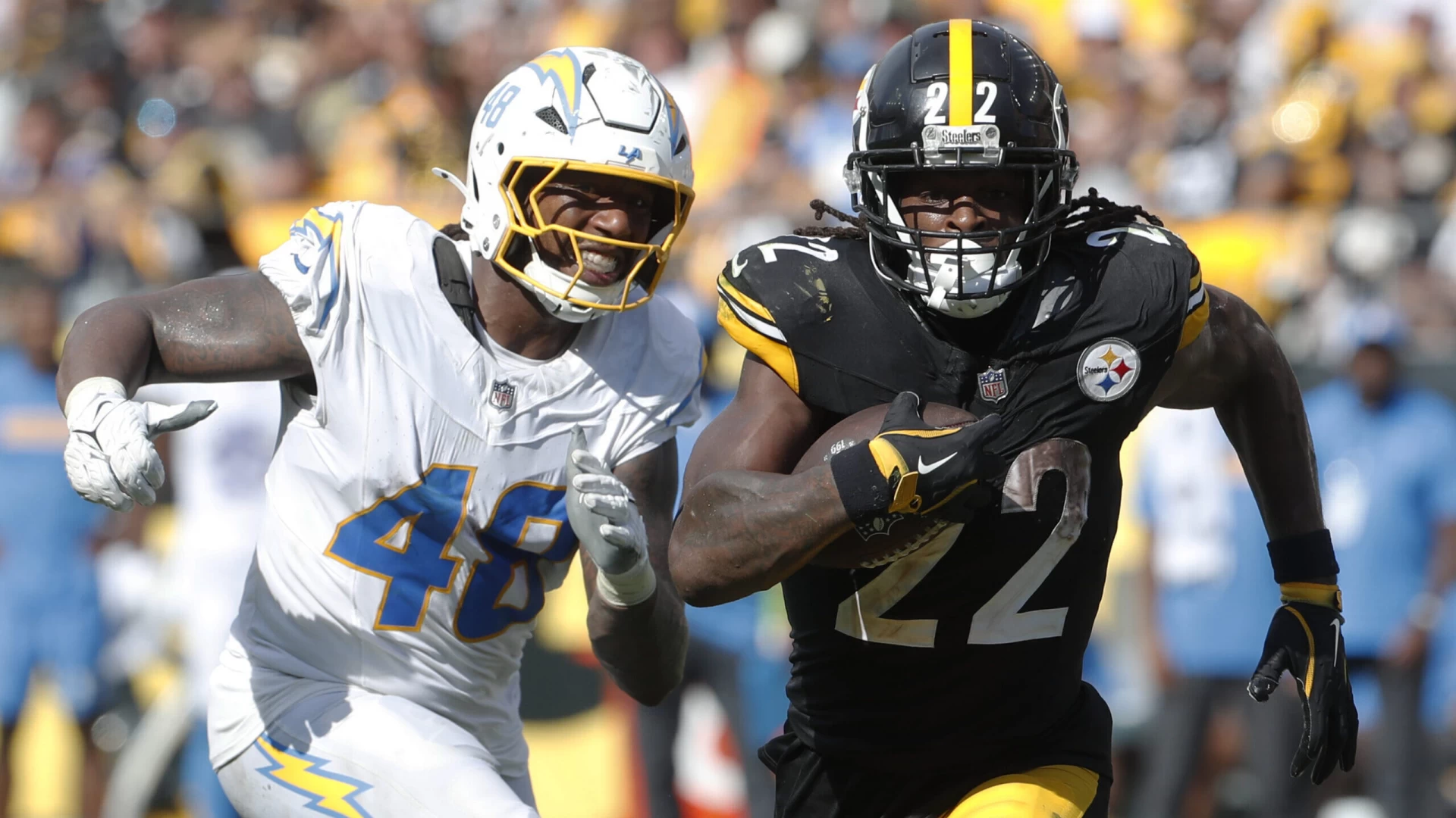 Najee Harris Leads the Steelers Into AFC Clash vs. Colts