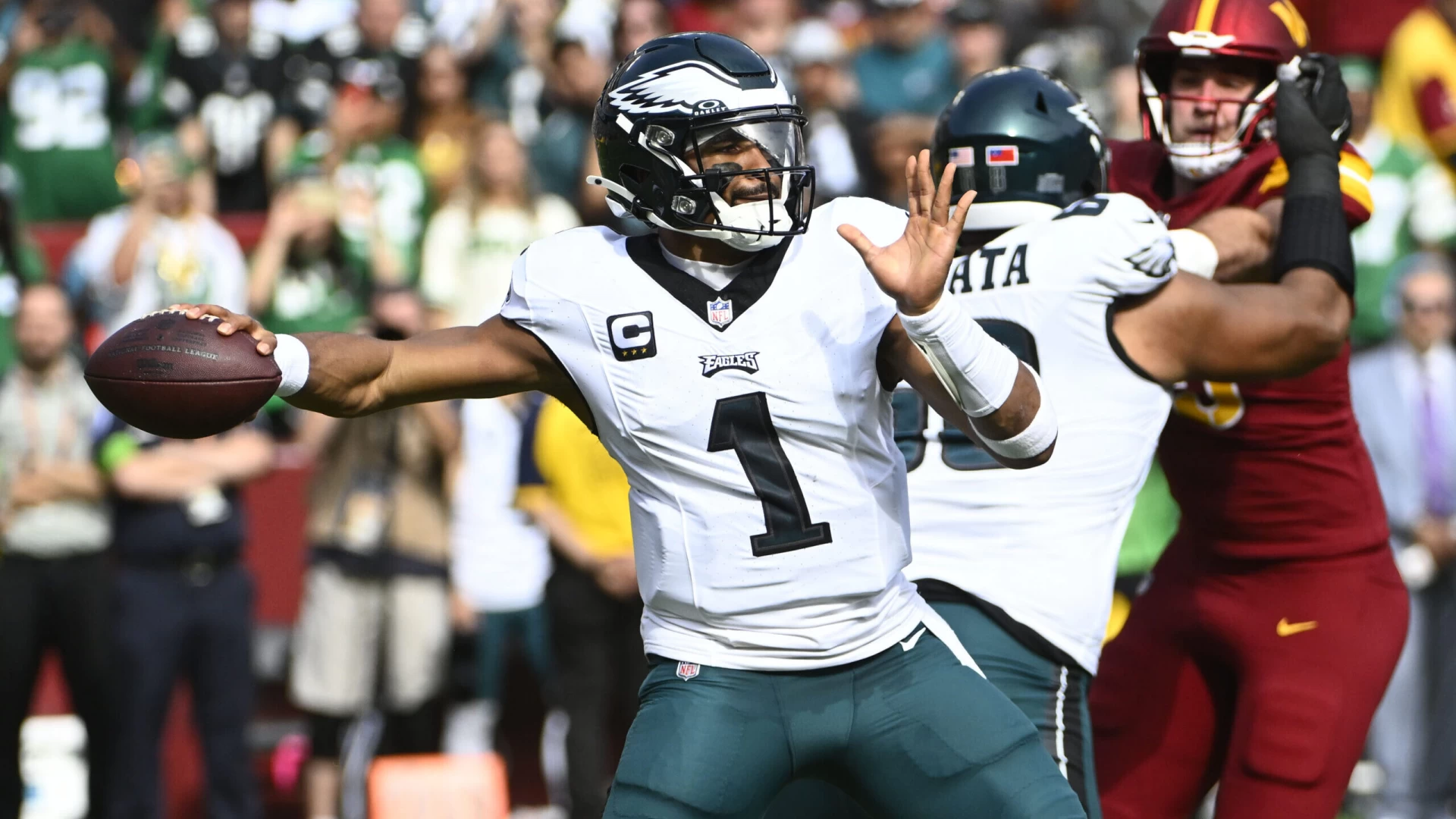 NFL Thursday Night Football: Commanders vs Eagles Most Bet Player Props