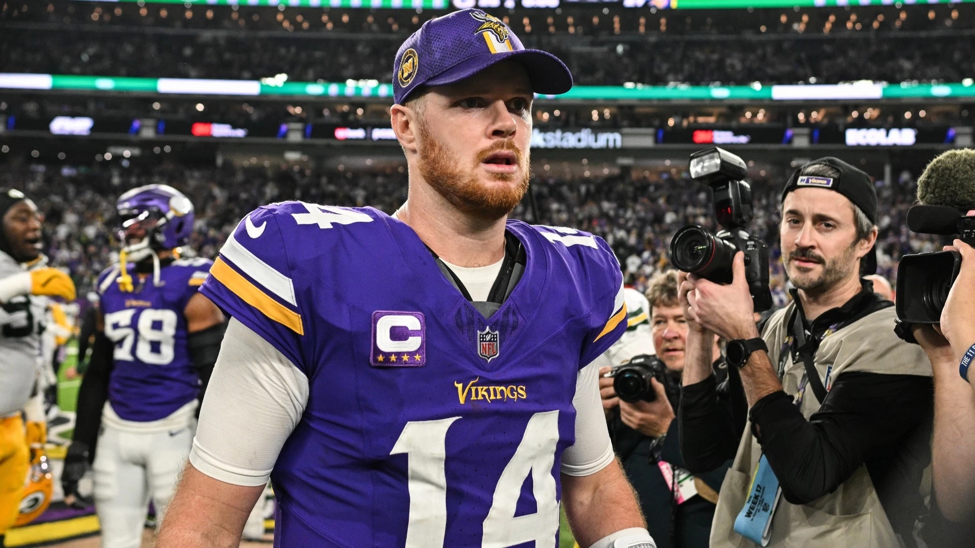 Sam Darnold of the Minnesota Vikings Eligibility for Comeback Player of the Year