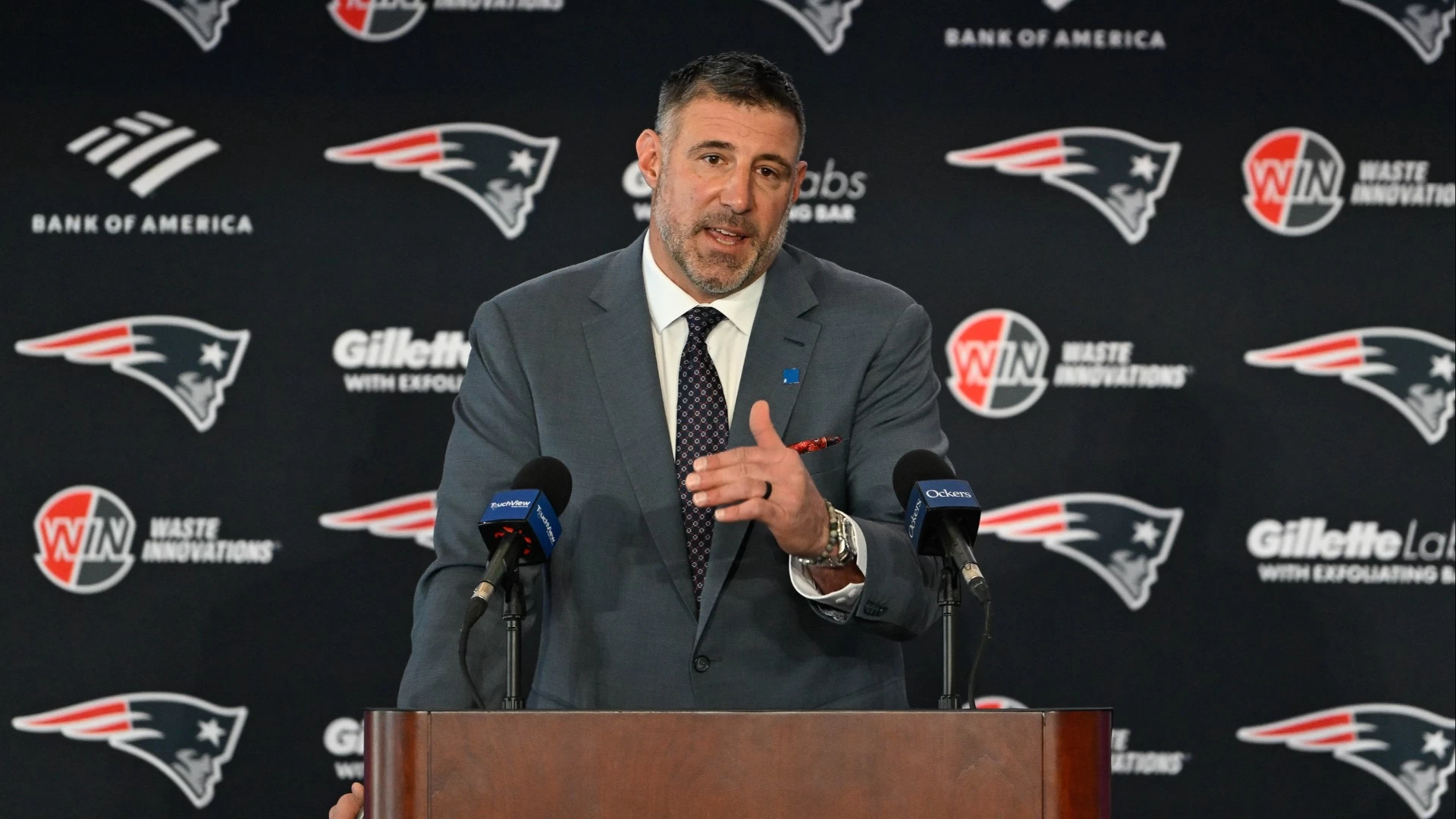 Mike Vrabel Hired by the New England Patriots
