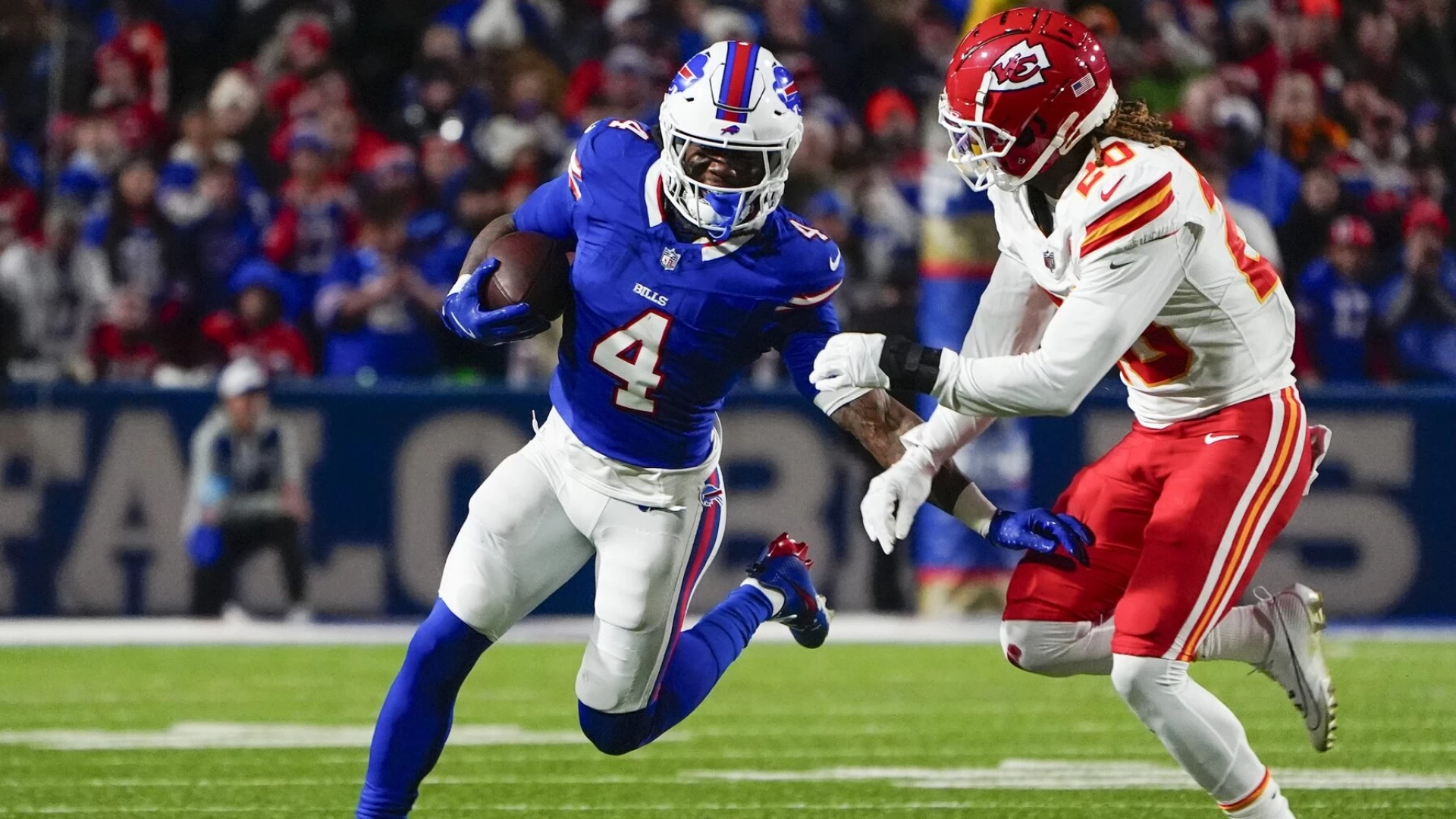 Bills vs Chiefs AFC Championship Most Bet Player Props