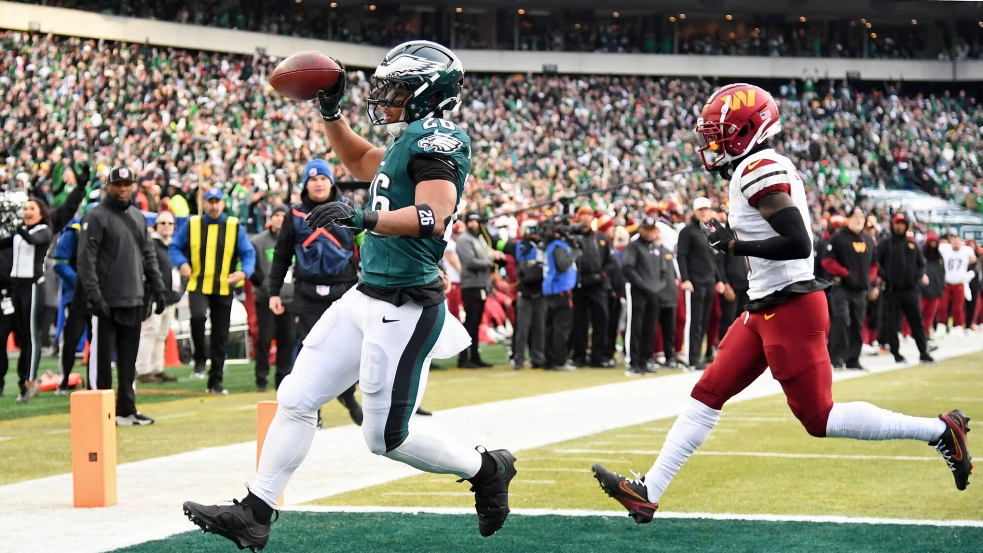 Super Bowl LIX Most Bet Anytime Touchdowns: Hurts or Barkley?