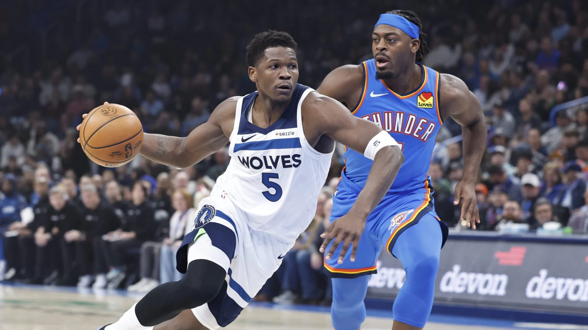 Thunder at Timberwolves and Warriors at Rockets 4-Leg NBA Parlay
