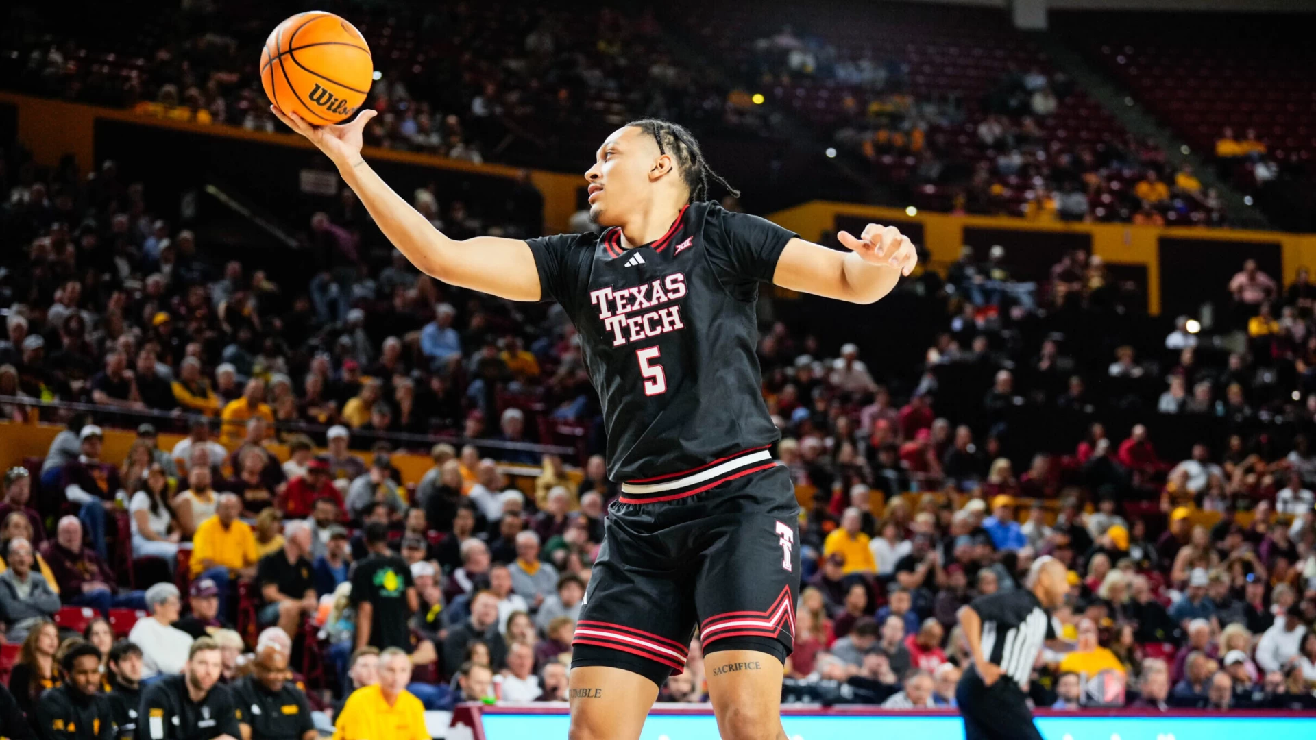 Is Darrion Williams Playing Today? UNC Wilmington vs Texas Tech