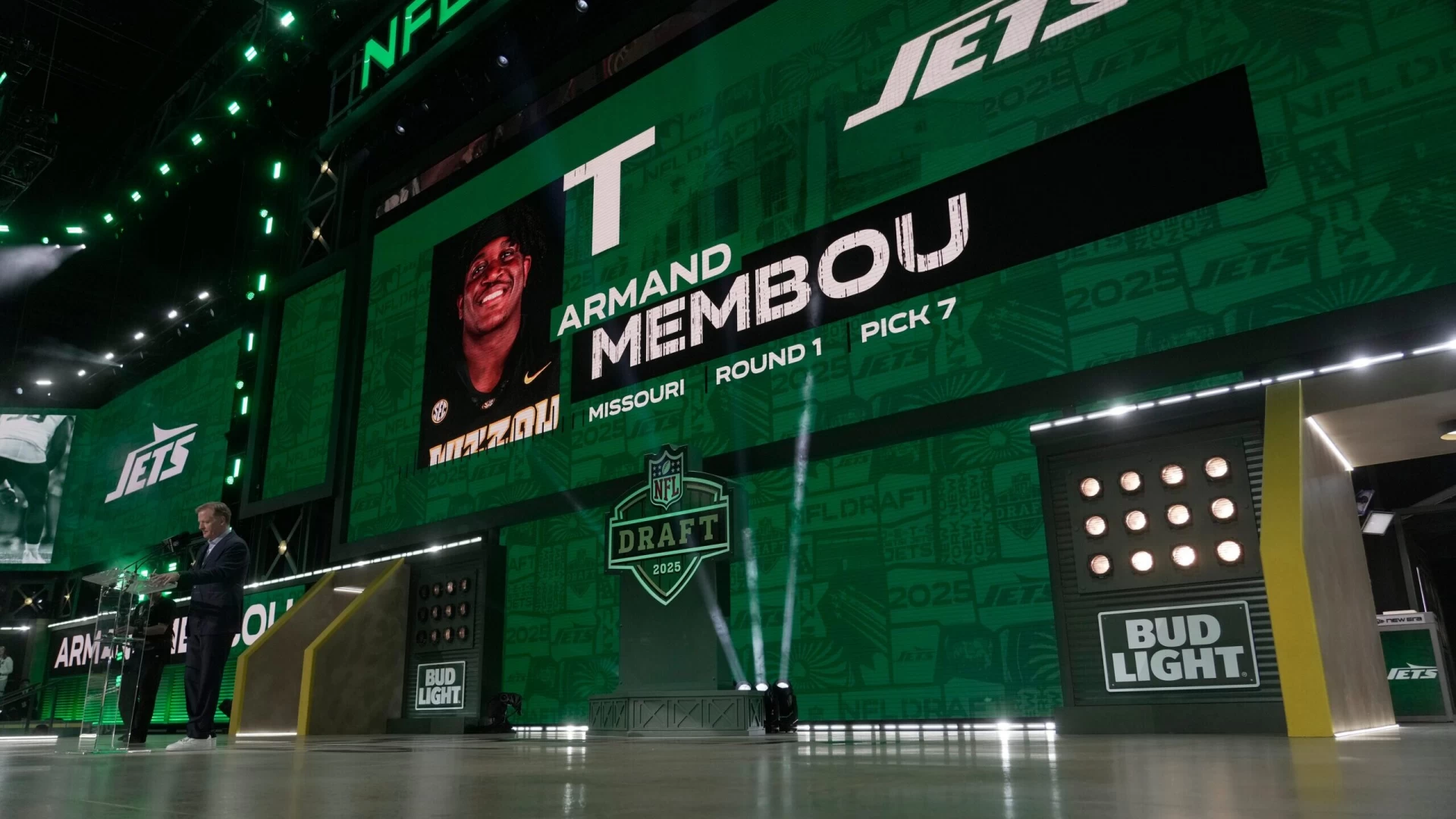 2025 NFL Draft: Jets Select OL Armand Membou 7th Overall