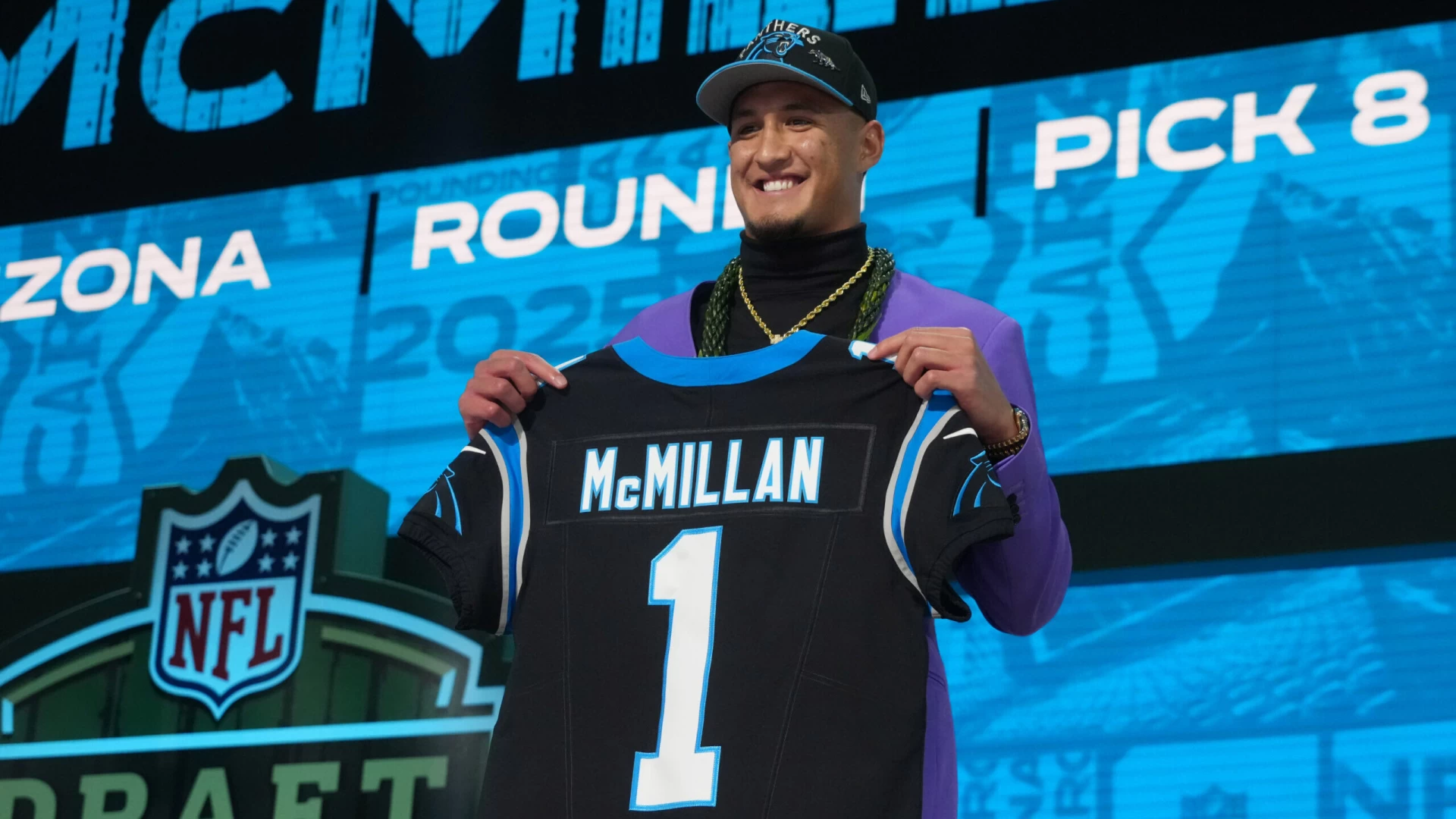 Panthers Draft Key Offensive Piece in WR Tetairoa McMillan
