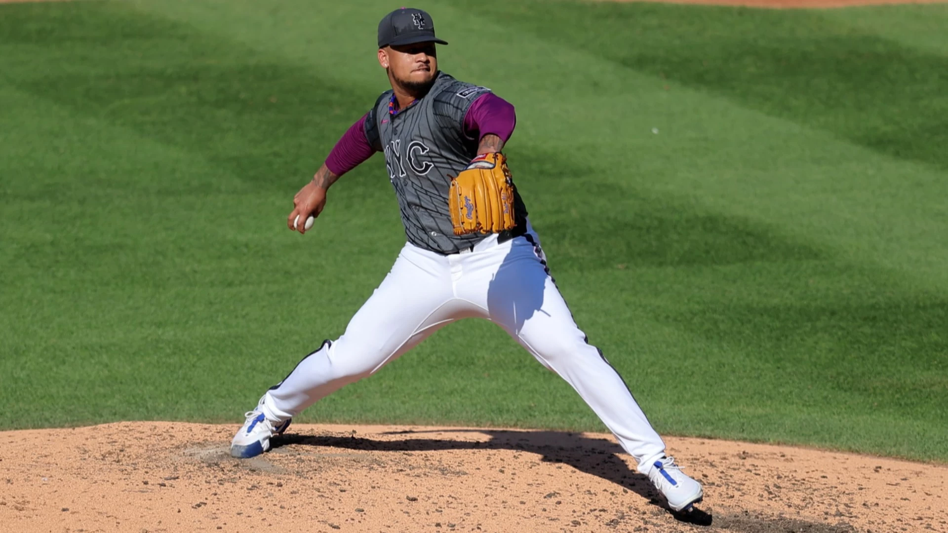 Frankie Montas of the New York Mets Vs. the Kansas City Royals