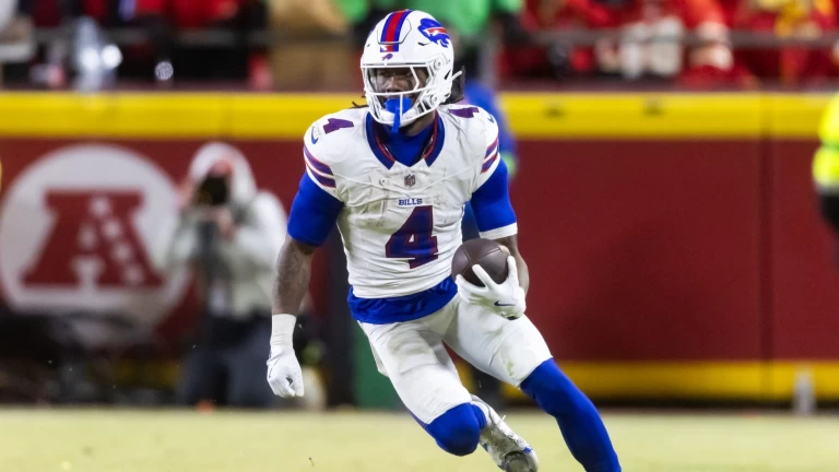 Top 5 Highest-Paid NFL RBs Right Now (AAV): How Does James Cook's New Deal Stack Up?