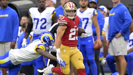 NFL Week 5 Thursday Night Football: 49ers vs Rams Most Bet Anytime TDs
