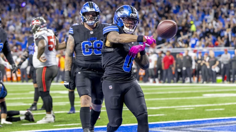 NFL Week 11 Most Bet Anytime TDs: Jahmyr Gibbs Getting Love