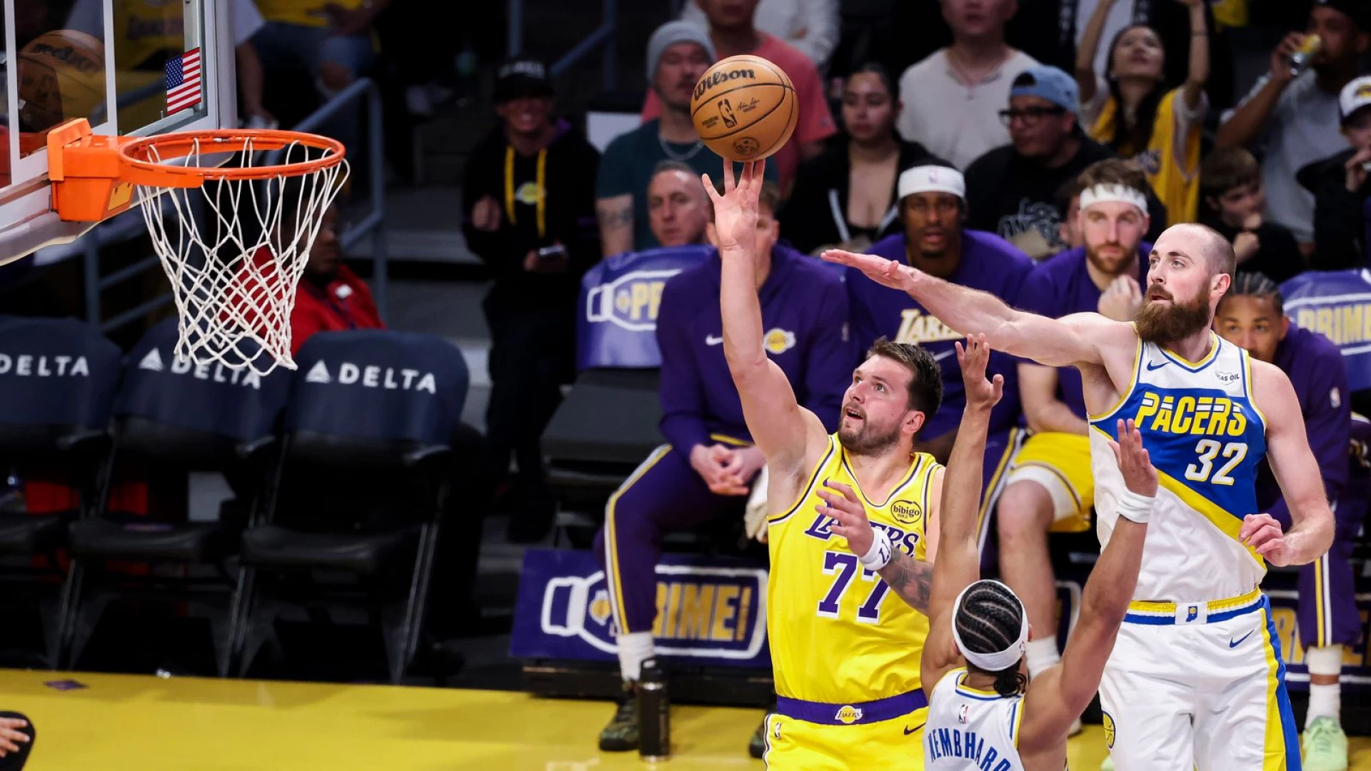 Dončić’s historic night carves his name amongst Laker royalty against Pacers