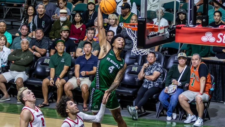 Hawaii Rainbow Warriors Earn 3 All-Big West Conference Honors
