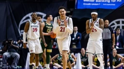 See How San Diego State Advanced to Mountain West Semis (Photos)