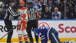 Auston Matthews Out for Season as Radko Gudas Gets 5-Game Suspension