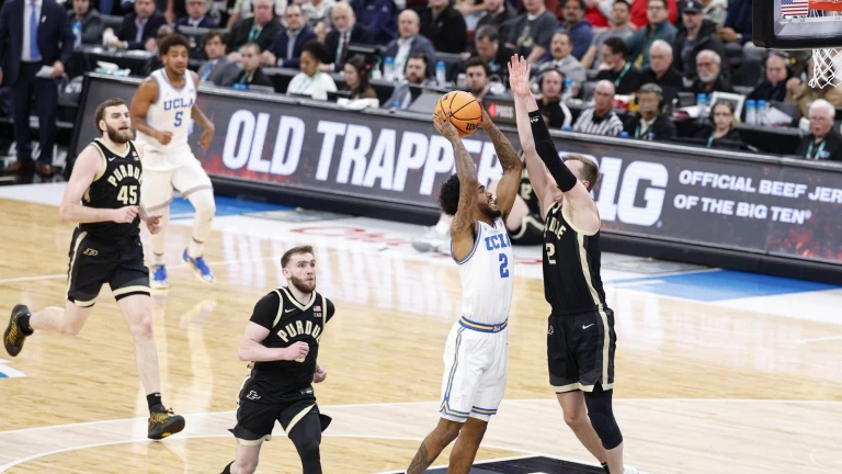 Dent goes down as UCLA loses to Purdue in Big Ten Tournament