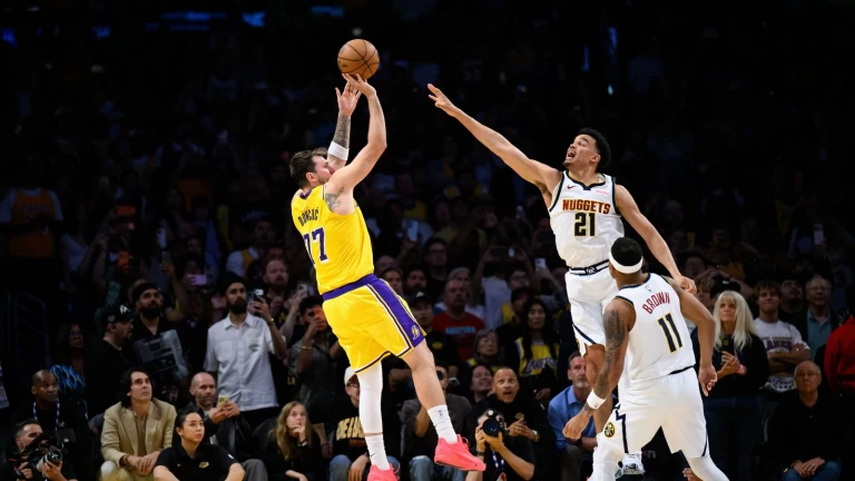 Luka Dončić's overtime dagger lifts Lakers past Nuggets