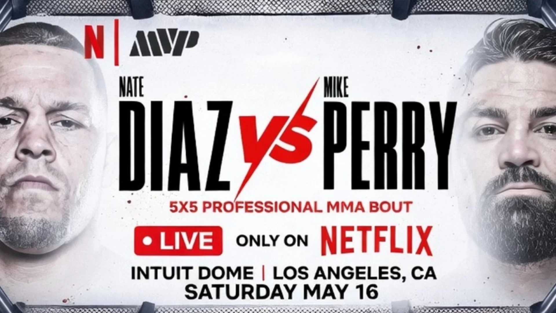 Nate Diaz’s MMA Return Signals New Chapter as He Headlines MVP’s 1st Event on Netflix