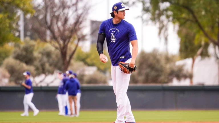 Shohei Ohtani Touches 99 MPH In Dominant Dodgers Mound Debut