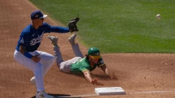 TST Images: Dodgers defeat Athletics, 5-5, in Glendale, AZ