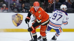 Ducks create gap on Pacific Division 'pillow fight'