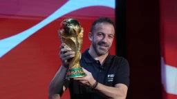 World Cup Trophy visits Los Angeles
