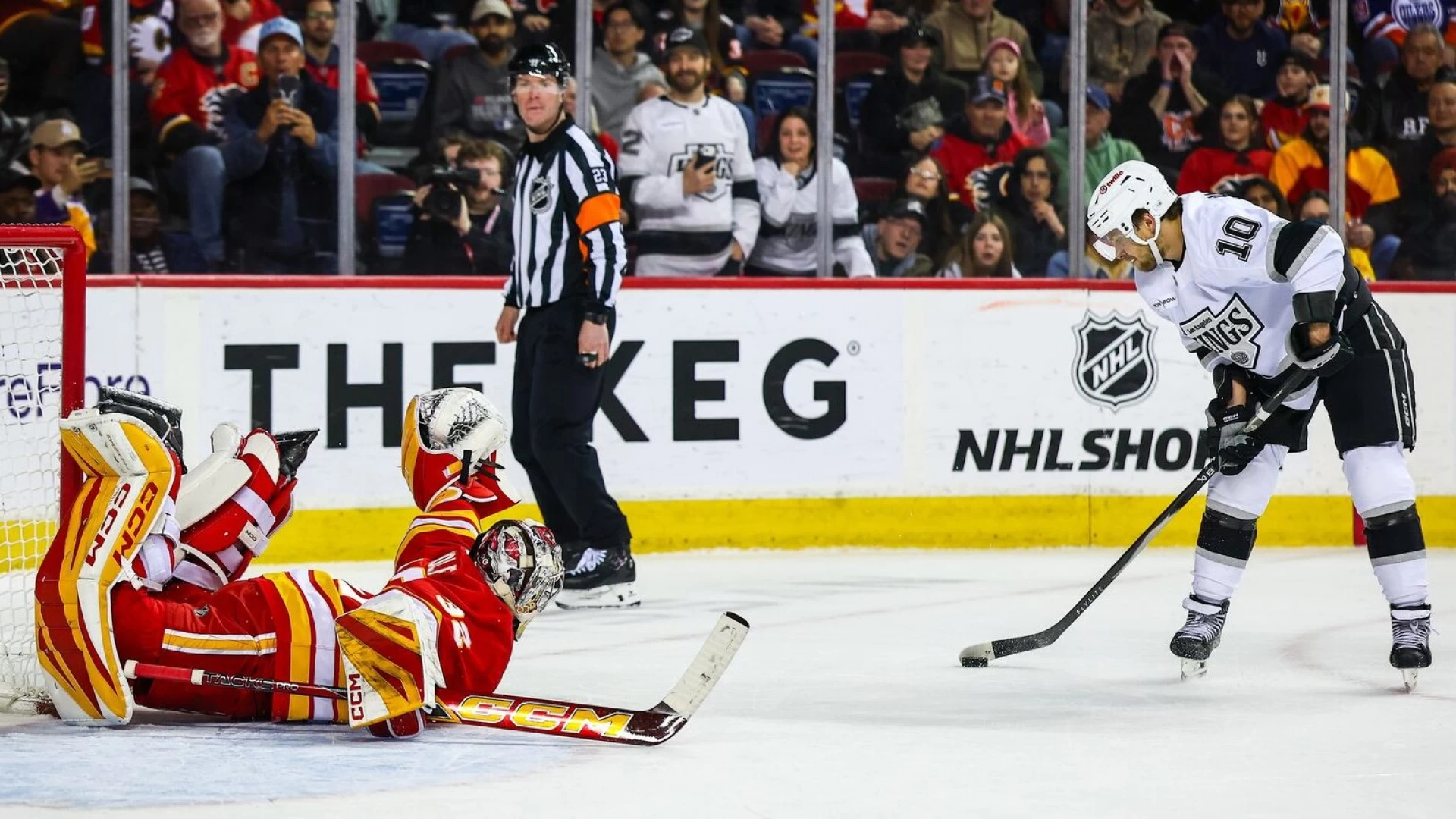 Flames Outlast Kings in Shootout Despite Quinton Byfield’s 2-Goal Night