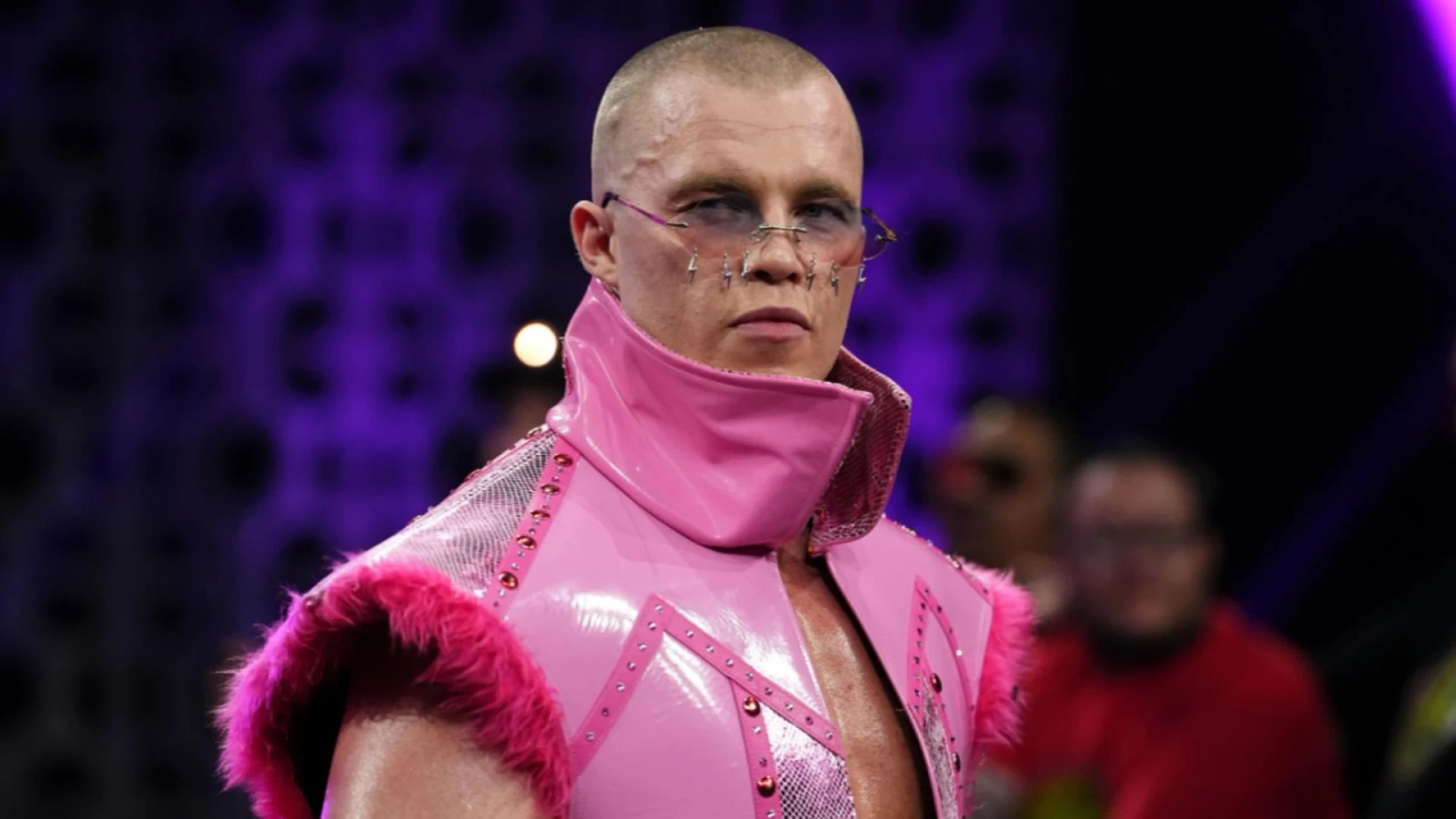 Kyle Fletcher has his pink TNT Title and 5 star matches collection