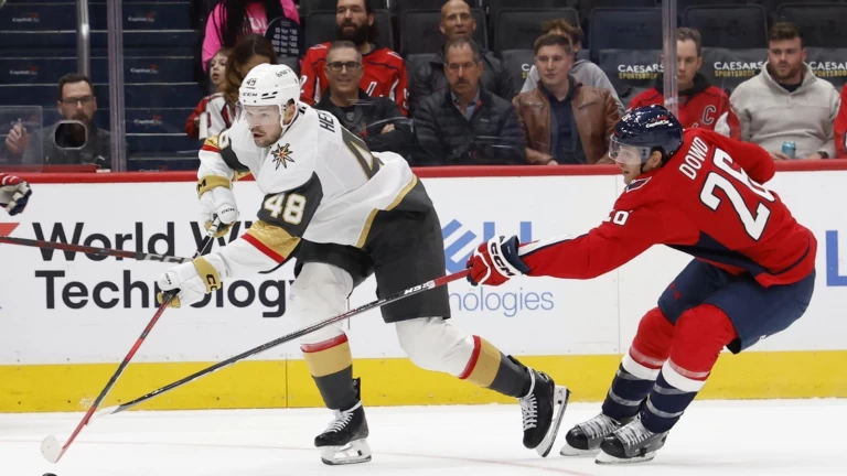 Nic Dowd gets chance at revenge when Capitals come to Vegas