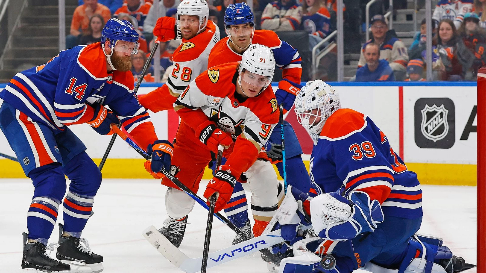 Ducks can’t climb back this time, drop division clash in Edmonton