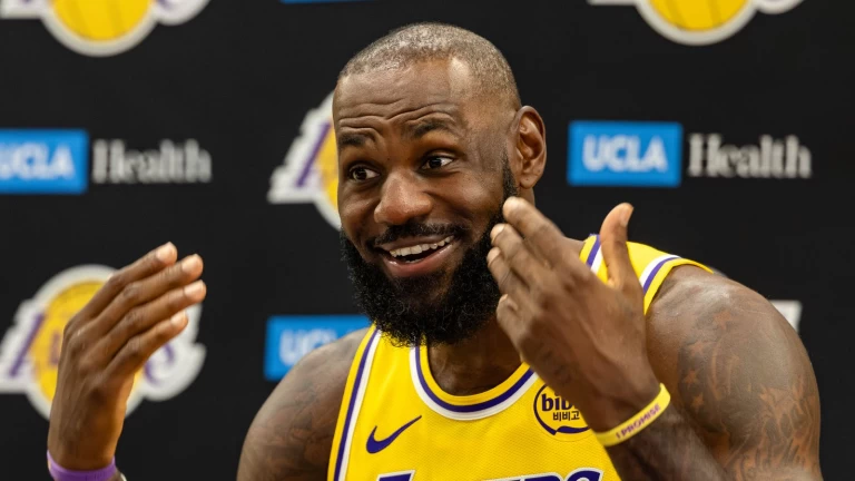 Son-sational South Bay Lakers Bronny James wows LeBron James