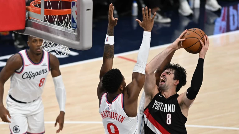 TST Images: Trailblazers defeat Clippers 114-104 at Intuit Dome