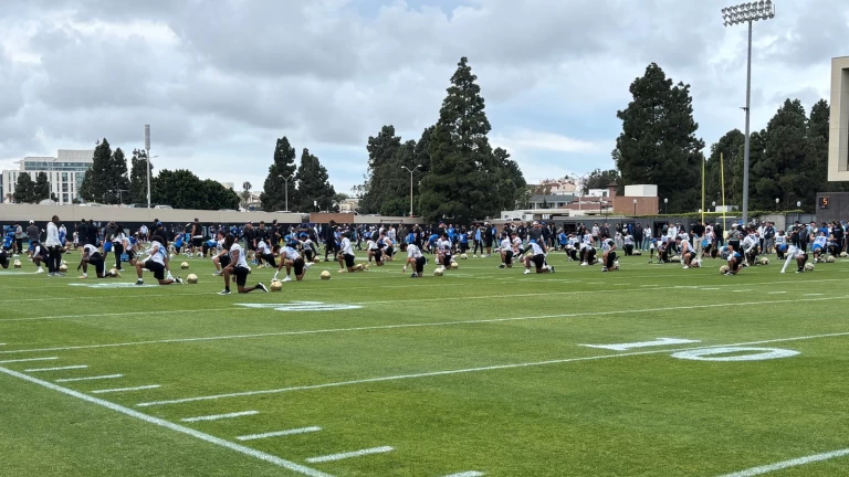 UCLA brings energy to first spring practice of 2026